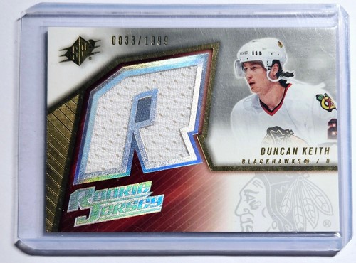 Duncan keith rookie jersey - duncan,