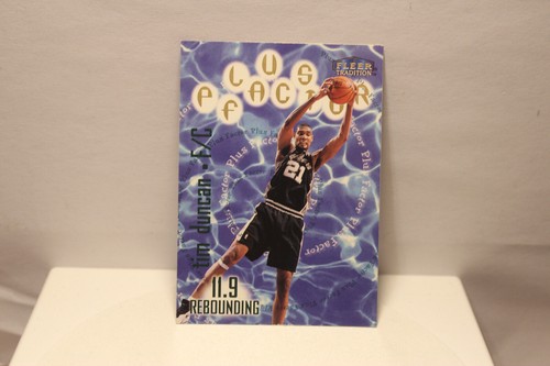 Tim duncan 1998 fleer - tim, 1998/99